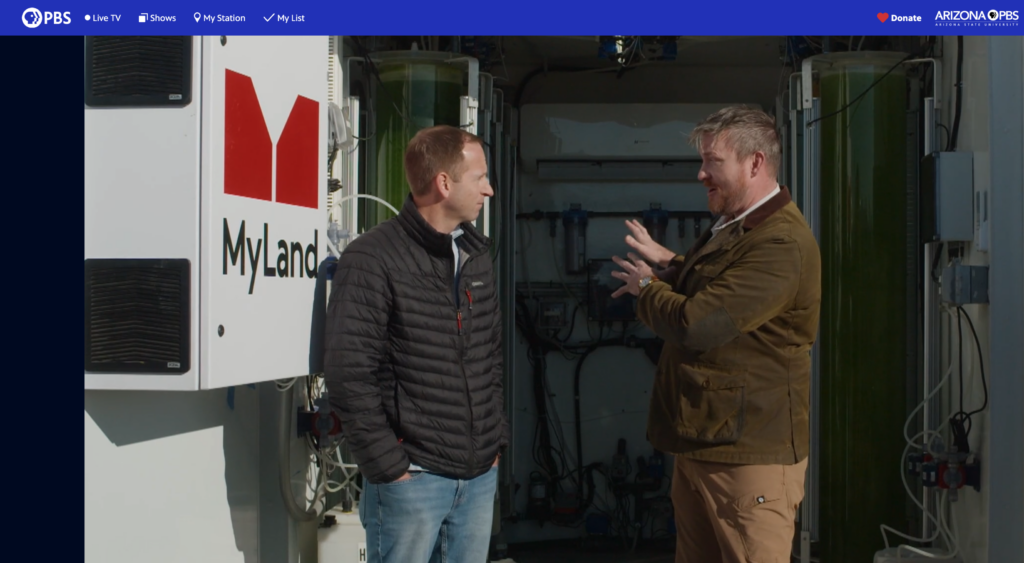 Wild Foods features MyLand on PBS